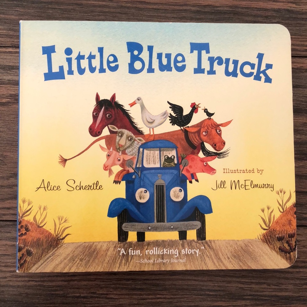 Little Blue Truck Board Book